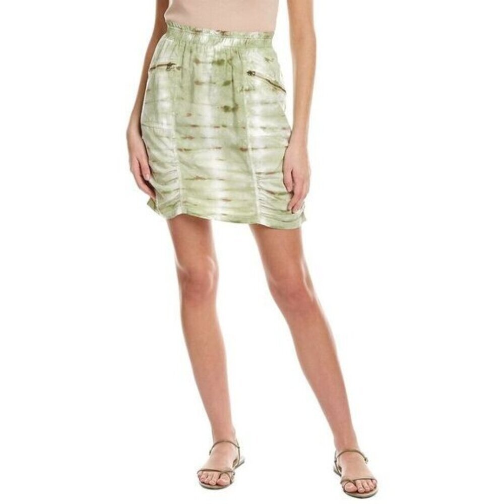XCVI Tie Dye Mini Skirt Lightweight Boho Y2K Summer Beach Resort Vacation S